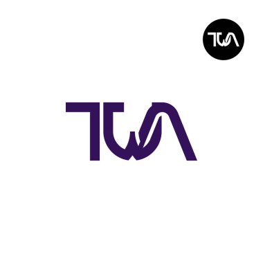 Harf TWA Monogram Logo Tasarımı