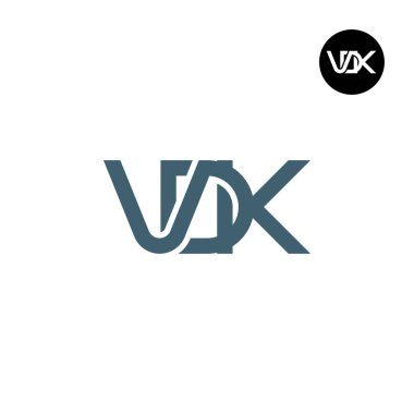Harf VDK Monogram Logo Tasarımı