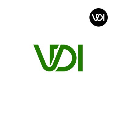 Harf VDI Monogram Logo Tasarımı