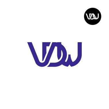 Harf VDW Monogram Logo Tasarımı