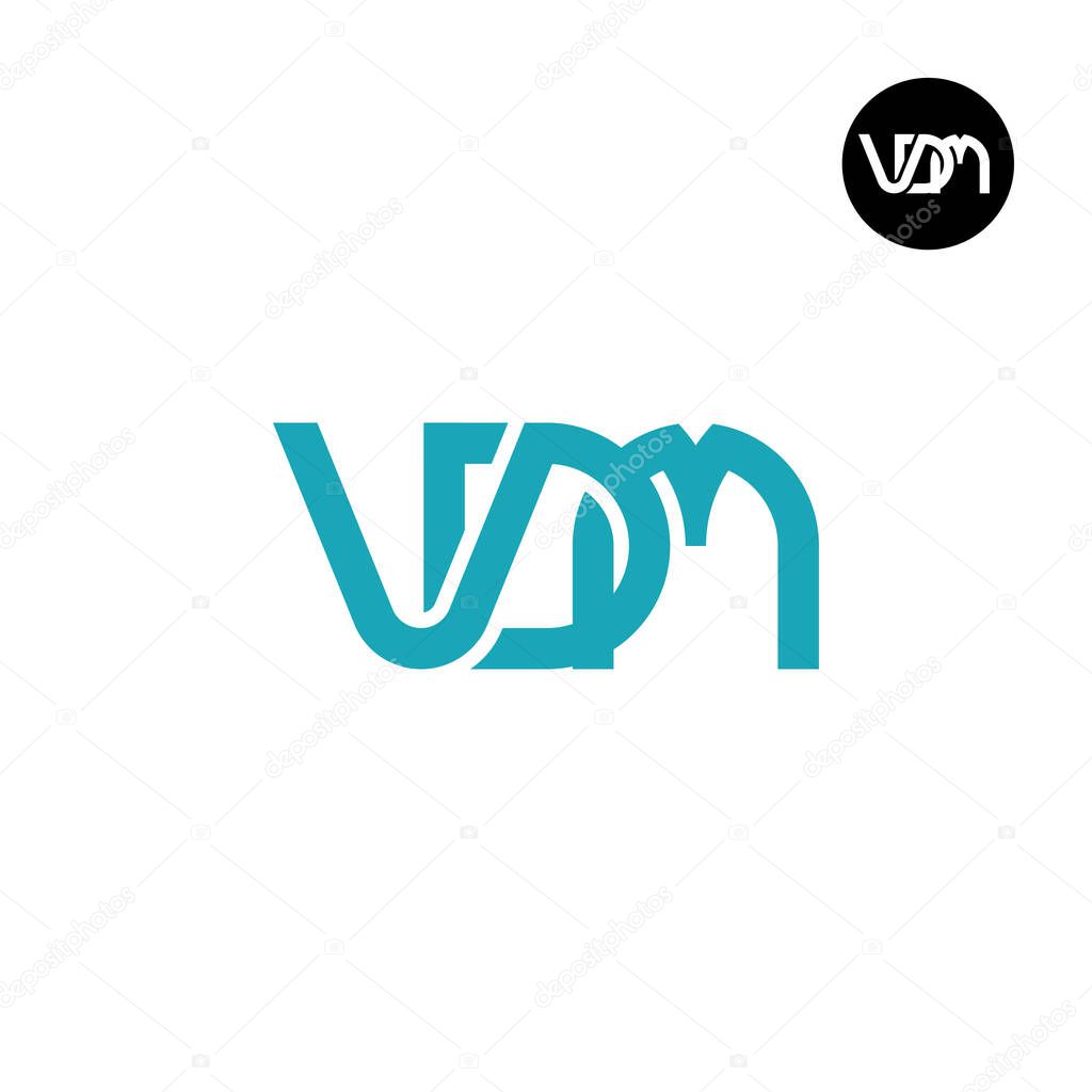 Letter VDM Monogram Logo Design