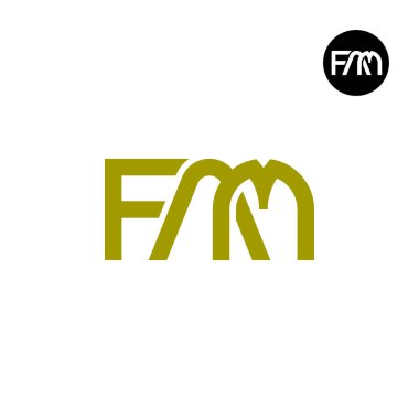 Harf FAM Monogram Logo Tasarımı