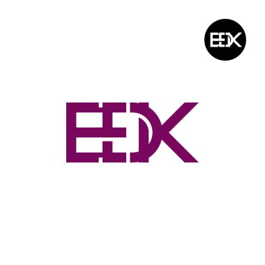 Harf EDK Monogram Logo Tasarımı