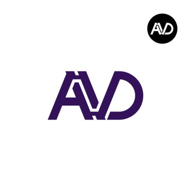 Harf AVD Monogram Logo Tasarımı