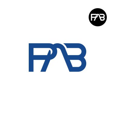 Harf PAB Monogram Logo Tasarımı