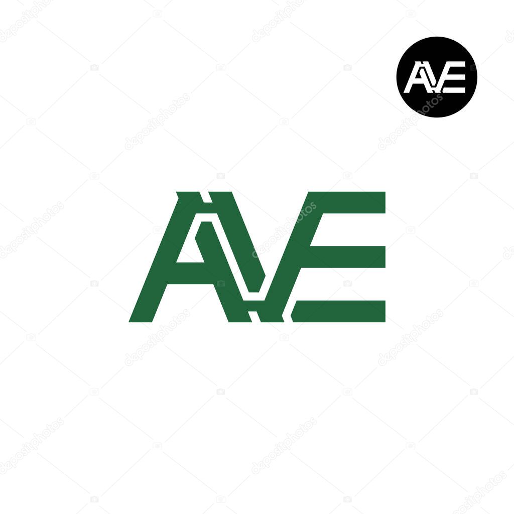 Letter AVE Monogram Logo Design