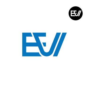 EVI Monogram Harfi Logo Tasarımı