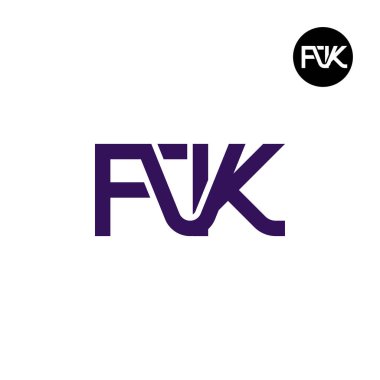 Harf FVK Monogram Logo Tasarımı