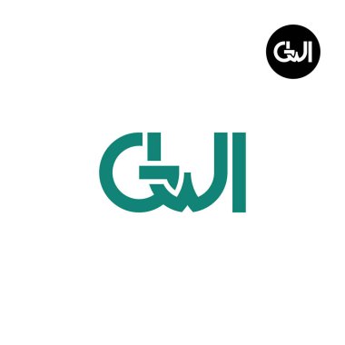 Harf GWI Monogram Logo Tasarımı