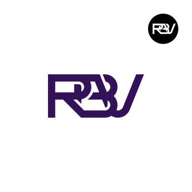 Harf RBV Monogram Logo Tasarımı