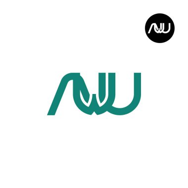 AWU Harfi Monogram Logo Tasarımı
