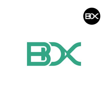 Harf BDX Monogram Logo Tasarımı