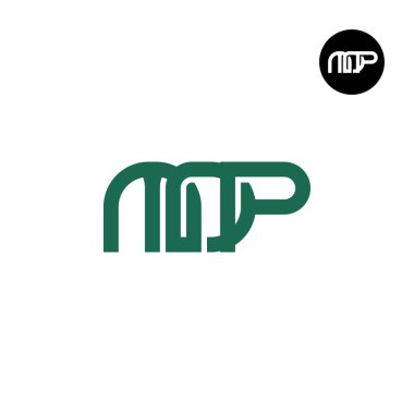 Harf MDP Monogram Logo Tasarımı