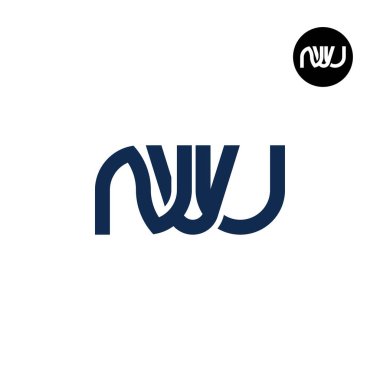 Harf NVU Monogram Logo Tasarımı