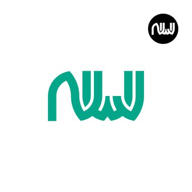 Harf NWJ Monogram Logo Tasarımı