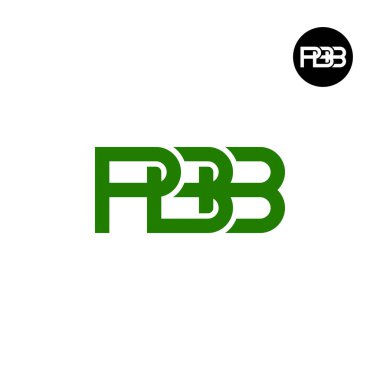 Harf PBB Monogram Logo Tasarımı