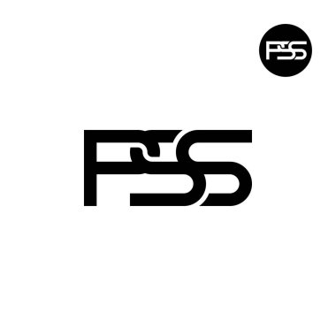 Harf PSS Monogram Logo Tasarımı