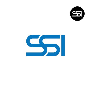 Harf SSI Monogram Logo Tasarımı