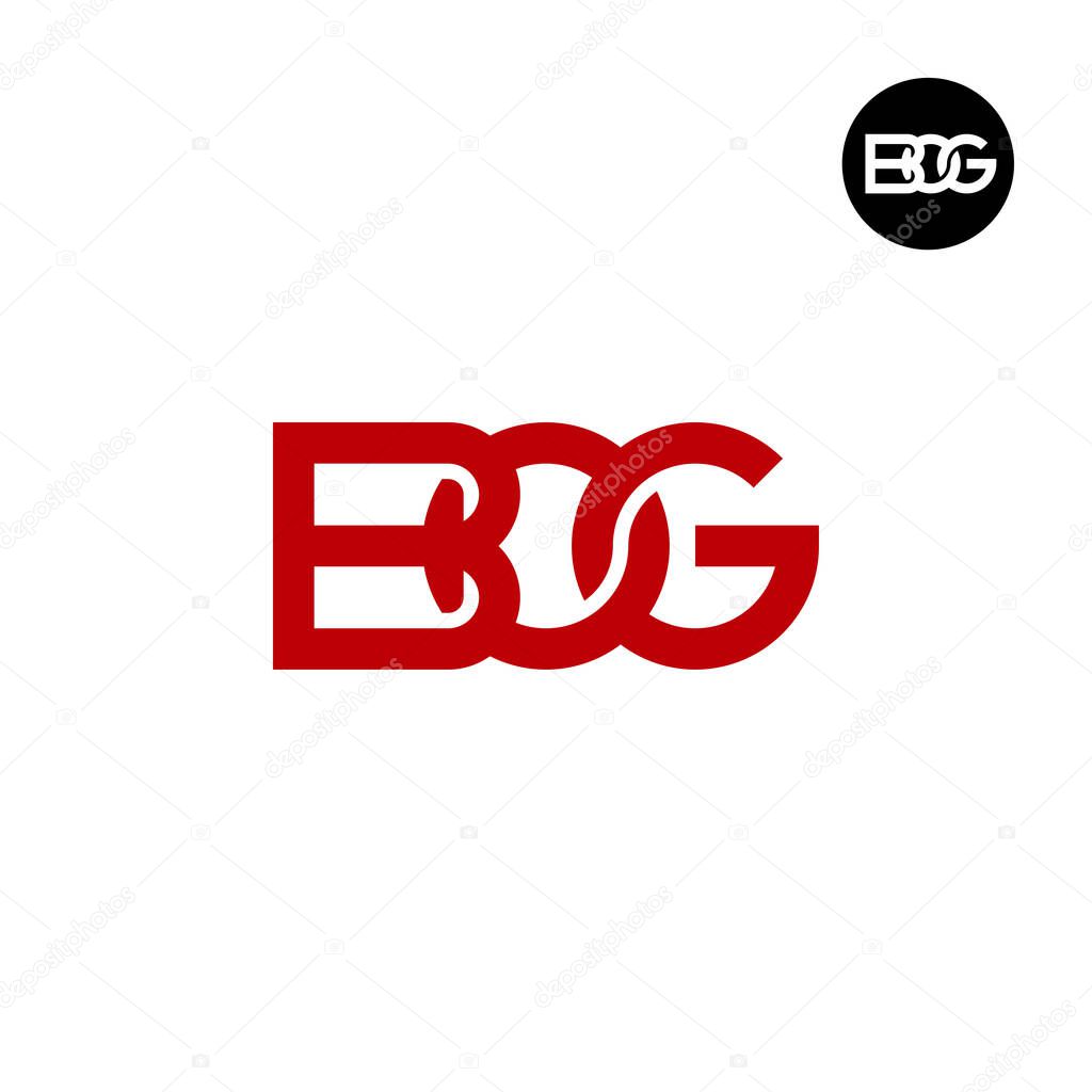 Letter BOG Monogram Logo Design