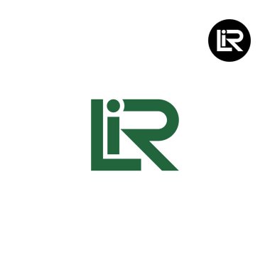 LIR Logo Harfi Monogram Tasarımı