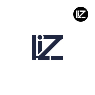 LIZ Logo Harfi Monogram Tasarımı