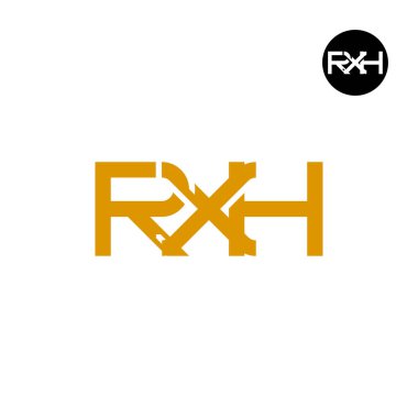 RXH Logo Harf Monogramı Tasarımı