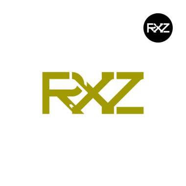 RXZ Logo Harf Monogramı Tasarımı