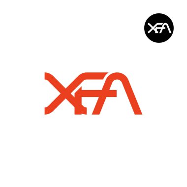 XFA Logo Harfi Monogram Tasarımı