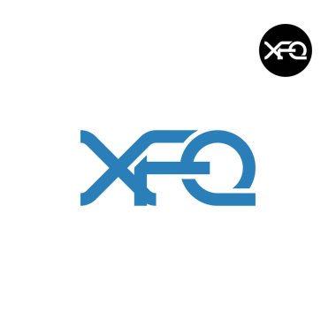 XFQ Logo Letter Monogram Design clipart