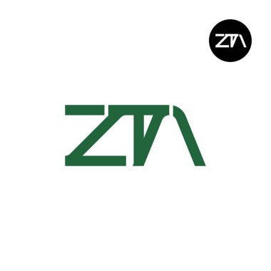 ZTA Logo Harfi Monogram Tasarımı