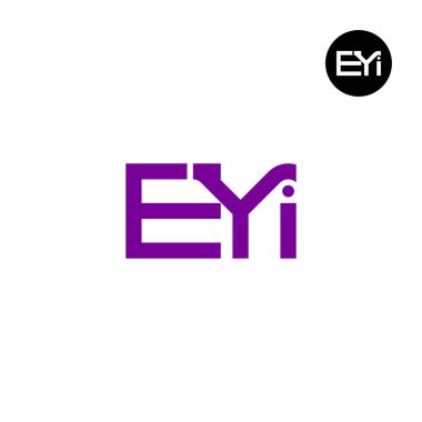 EYI Logo Harf Monogramı Tasarımı