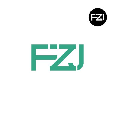 FZJ Logo Harf Monogramı Tasarımı