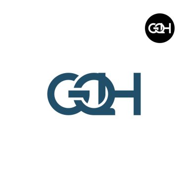 GQH Logo Harf Monogramı Tasarımı