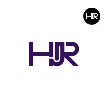 HJR Logo Harfi Monogram Tasarımı