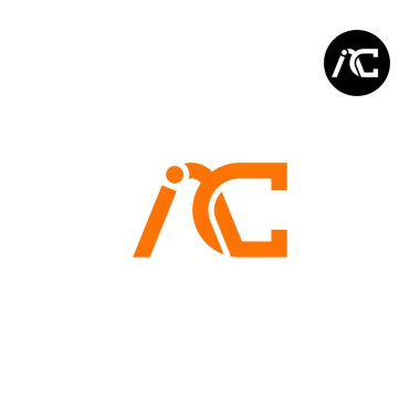 IAC Logo Letter Monogram Design clipart