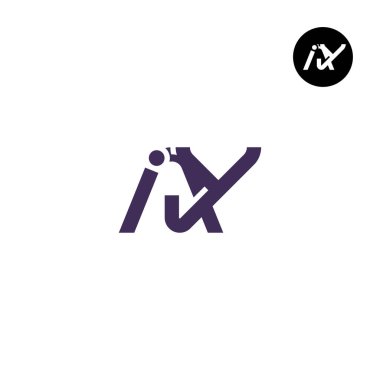 IAY Logo Letter Monogram Design clipart