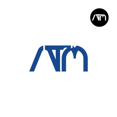 Harf ATM Monogram Logo Tasarımı