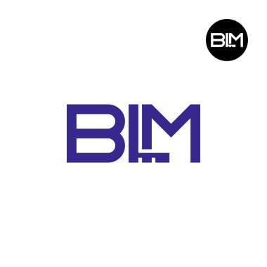 Harf BLM Monogram Logo Tasarımı