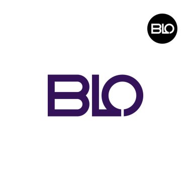 Harf BLO Monogram Logo Tasarımı