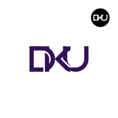 Harf DKU Monogram Logo Tasarımı