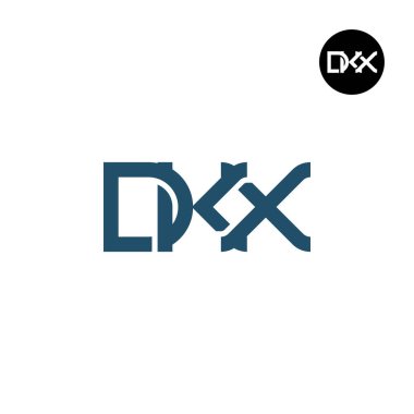 Harf DKX Monogram Logo Tasarımı