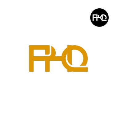 PHQ Harfi Monogram Logo Tasarımı