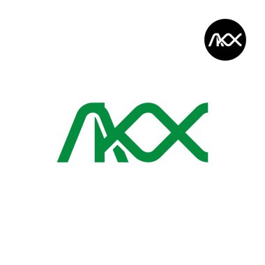 AKX Logo Harf Monogramı Tasarımı