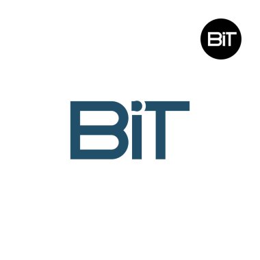 BIT Logo Harfi Monogram Tasarımı