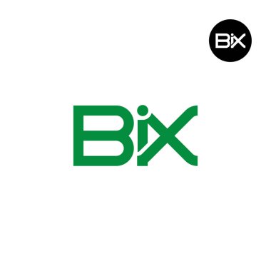 BIX Logo Harf Monogramı Tasarımı