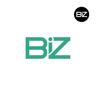 BIZ Logo Harf Monogramı Tasarımı