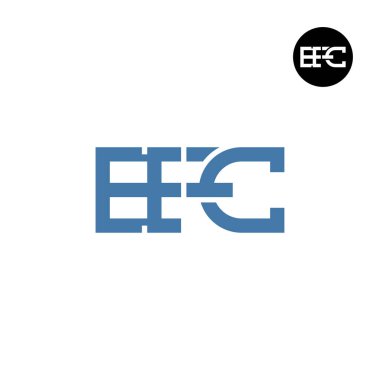 EFC Logo Letter Monogram Design clipart