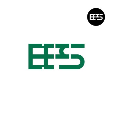 EFS Logo Letter Monogram Design clipart