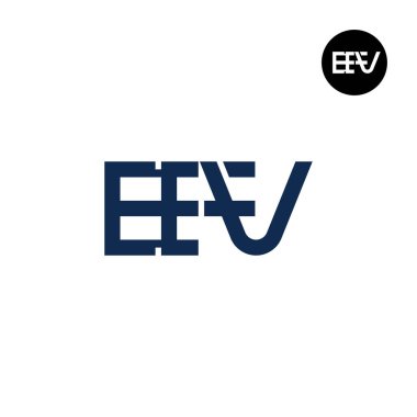 EFV Logo Harfi Monogram Tasarımı