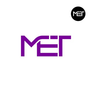 MET Logo Harf Monogramı Tasarımı